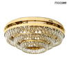 MOOSEE lampa sufitowa / plafon SAVOY 3    złota (MSE1501100531) - Moosee