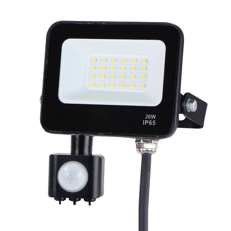 Naświetlacz LED 20W 4000K PIR (EKN1625) - Eko-Light