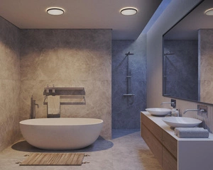 Lampy sufitowe OJA Nordlux LED  Tworzywo sztuczne Czarny