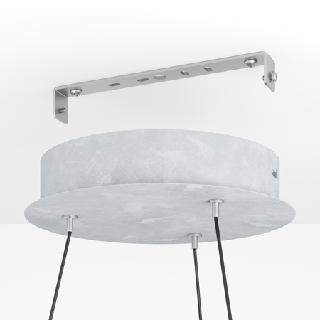 Lampa wisząca CADINARO szara (39896) - EGLO