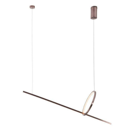 MAXLIGHT P0570D LAMPA WISZĄCA LOZANNA 18W BRUSHED BRONZE