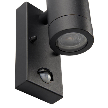 Kinkiet Odyssey PIR 2lt wall IP44 7W (97822) - Saxby