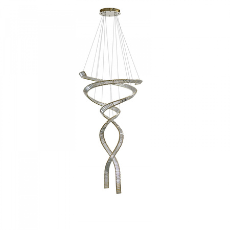 Kaskadowa duża lampa wisząca SPARK SPIRAL XXL CCT SWITCH DIMM GO (AZ6898) Azzardo