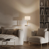 Lampa stołowa Fogo 2xE27 biała  (LP-0304/2T WH) - Light Prestige