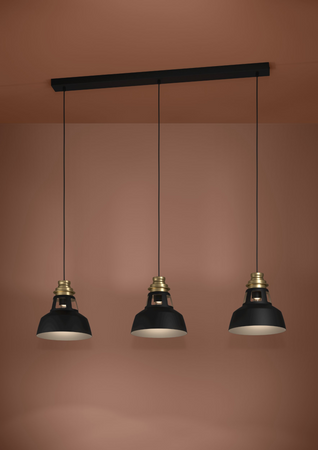 Lampa wisząca ESPINARDO czarna (390231) - EGLO