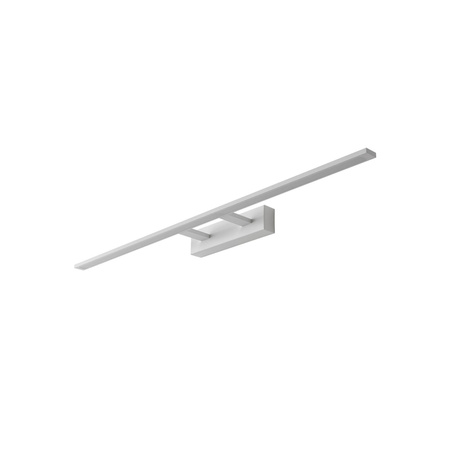 Nowoczesny kinkiet do łazienki Elgidia 96 cm  biały  (WL0122-L-WH) - Yaskr