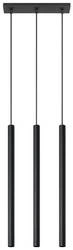Lampa wisząca PASTELO 3 czarna (SL.0470) - Sollux