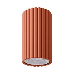 Nowoczesna lampa na sufit IVAR ochra czerwona LED 4000K Push dimm/DALI2  (TH.631) - Thoro Lighting