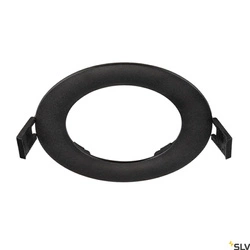 DOWNLIGHT V 100 czarna, osłona płaska czarna (1007477) - SLV