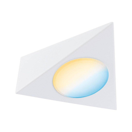 Clever Connect Spot Trigo 1x2,1W 2700- 6500K regulacja temperatury 12V Biały Mat/Metal (PL99959) - PAULMANN