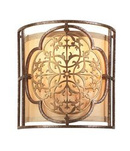 Lampa ścienna, kinkiet MARCELLA kol. BRĄZOWO-BEŻOWY (FE/MARCELLA1) - Feiss- Elstead Lighting