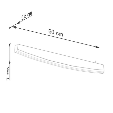 Kinkiet JORUN złoty LED 3000K (TH.312) - Thoro Lighting