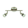 Lampa sufitowa Amalfi 2lt satin nickel 35W (G2521313) - Saxby
