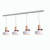PENDANT LIGHT 4XE27 MAX 40W WHITE (1993-W Zambelis) - Zambelis