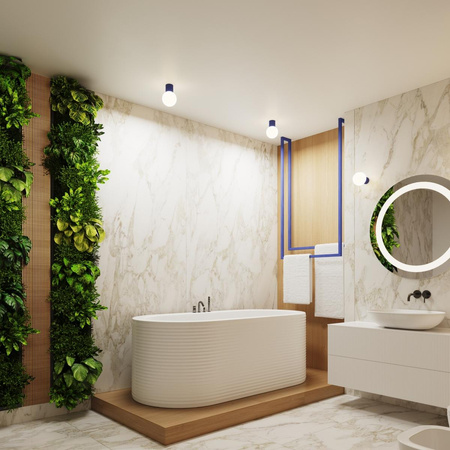 Plafon HALO ultramaryna IP44 (SL.1738) - Sollux Lighting