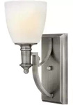Lampa ścienna, kinkiet TRUMAN kol. ANTYCZNY NIKIEL (HK/TRUMAN1) - Hinkley - Elstead Lighting