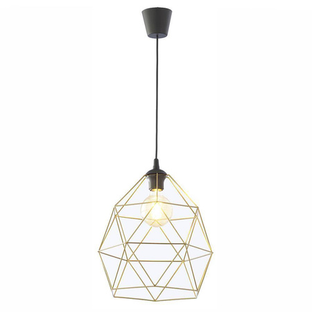 Lampa wisząca GALAXY BLACK/GOLD 1 PŁ DUZA (3457) - TK Lighting