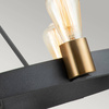 Lampa wisząca/ Półplafon Silas - 6 źródeł światła (QN-SILAS-6P-DZ) - Quintiesse