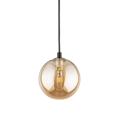 Oprawa wisząca na szynoprzewód TRACER BLACK bursztynowa (4928) - TK Lighting