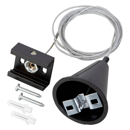 Zawiesie Prowadnica Track Czarny 3-Obwodowy (ML1195) - Milagro