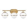 Kinkiet Hollis (HK-HOLLIS3-O-HB-BATH) - Elstead Lighting