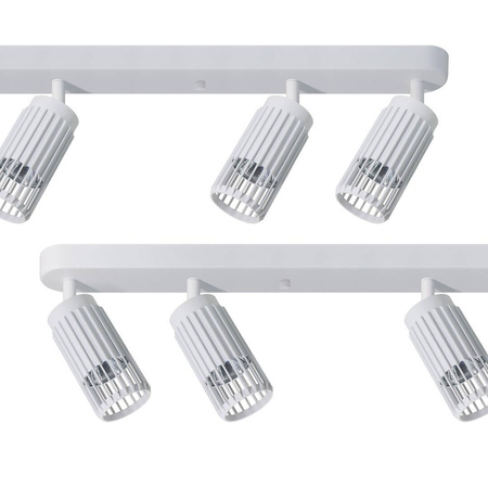 VERTICAL WHITE SPOT 6xGU10 (ML0307) - Milagro