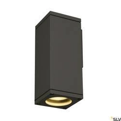 THEO WALL, lampa ścienna outdoor, QPAR51, kwadratowa, antracytowa, maks. 35W (229525) - SLV