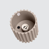 Plafon AURA 1 taupe GU10 (SL.1814) - Sollux Lighting