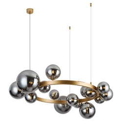 Stelaż okrągły do lampy BUBBLES LAMPBODY ROUND 15 Złoty (AZ5877) - Azzardo