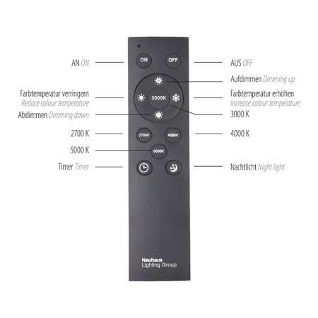 Lampa sufitowa PURE-LINES (6306-13) - Paul Neuhaus