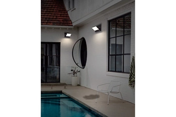 Kinkiet zewnętrzny z czujnikiem ruchu DURANTE IP54 SENSOR CCT BK (AZ6536) Azzardo