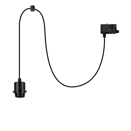 Zawiesie Hang Track Czarny 1xE27 3-obwodowy (ML2280) - Milagro