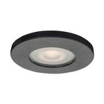 Oczko Lagos podtynkowe okrągłe nieruchome czarne IP65 ( LP-440/1RS BK) - Light Prestige