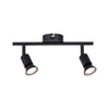 Reflektor Carolina max 2x10W GU10 czarny mat 230V metal (PL66756) - PAULMANN