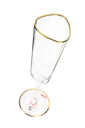KARE kieliszek do szampana HOMMAGE 165ml transparentny (60906) - Kare Design