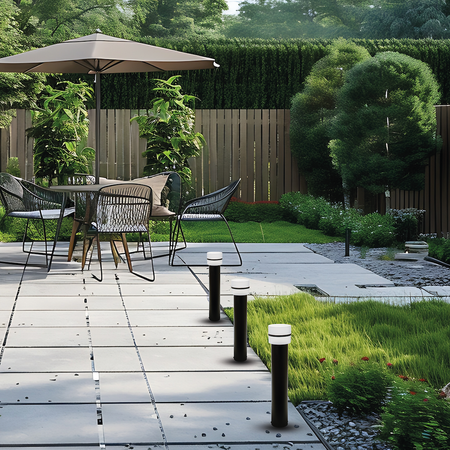 Słupek Ogrodowy Mia 1xE27 IP44 50cm (EKO1706) - Eko-Light