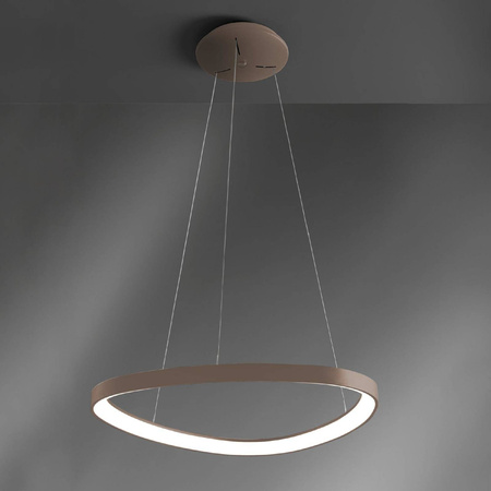 Lampa Wisząca LIFERING Kol. Beżowy, Ø 81 cm (0083.31.SA DIM WN) - Vivida