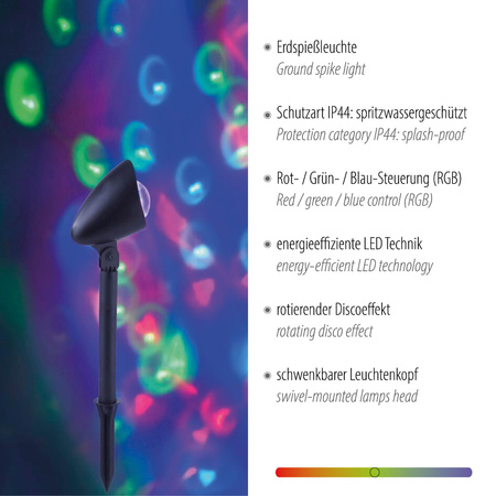 DISCO OUTDOOR CZARNY (19035-18) - Paul Neuhaus