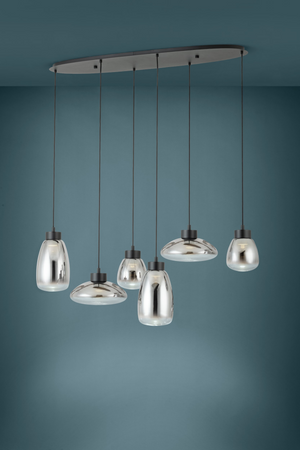 Lampa wisząca SARNARRA czarna (390301) - EGLO