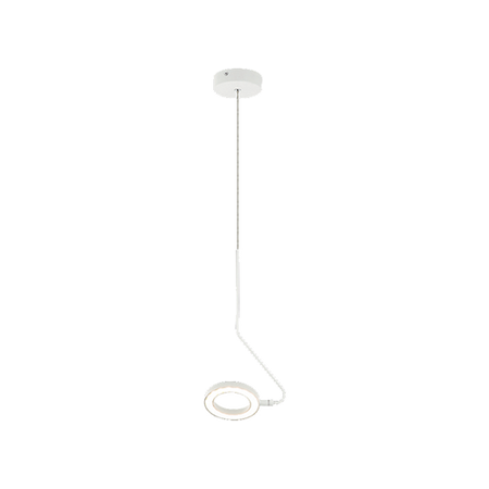 PENDANT LIGHT 7W 3000K ALUMINUM MATT WHITE (22044 Zambelis) - Zambelis