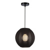 Lampa wisząca Dana Czarny 1xE27 (ML1806) - Milagro