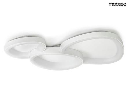 Plafon z pilotem i timerem MOOSEE CELLS 3    biała (MSE1501100501) - Moosee