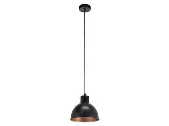 Lampa wisząca TRURO-1 czarna/miedziana (49238 - Eglo) - żyrandol