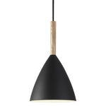 Lampa wisząca PURE Nordlux E27 40W Metal Czarny