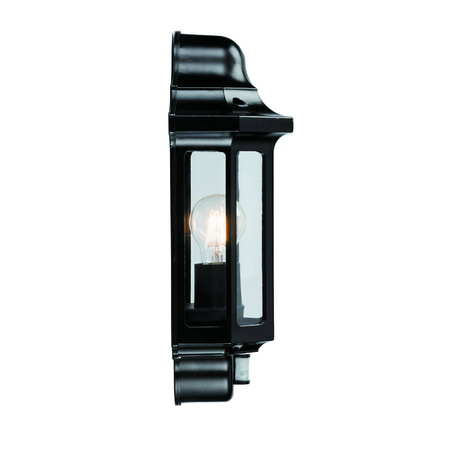 Kinkiet Traditional PIR half lantern IP44 60W (1818PIR) - Saxby