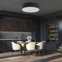 RONDO BLACK LAMPA SUFITOWA 3 PŁ 500 (3335) - TK Lighting