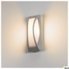 MERIDIAN 2, lampa ścienna i sufitowa outdoor, TC-(D,H,T,Q)SE, IP54, srebrnoszara, maks. 25W (230444) - SLV