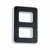 Outdoor Solar numer domu 8 3000K IP44 Wymienny akumulator (PL79849) - PAULMANN