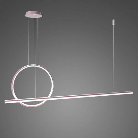 Lampa wisząca Linea No.2 40cm 4k różowo złota Dali (LA087/PX143_40_4k_rose_gold_Dali) - ALTAVOLA DESIGN