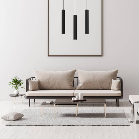 Lampa wisząca HUDSON BLACK 3xGU10 (MLP8792) - Milagro